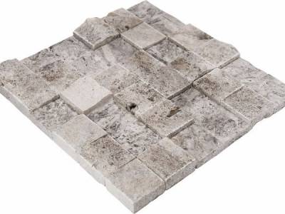 2D-GÜMÜŞ TRAVERTEN 5X5